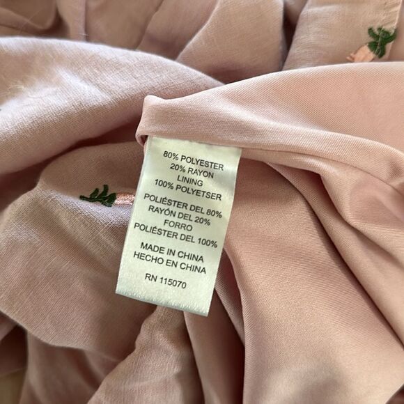 Hailey Lyn Dusky Pink Mauve button front embroidery Y2K style dress size 12 - Picture 6 of 6